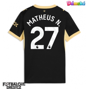 Manchester City Matheus Nunes #27 Dámské Venkovní Dres 2026-27 Krátký Rukáv